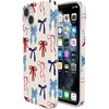 image:imageCasely iPhone 17 Pro Max Case  Marina Lines  Tiny Pinstripe  Compatible with MagSafe  Classic Ultra Thin DesignAmerican Girlie  Red White  Blue Bows
