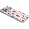 image:imageCasely iPhone 17 Pro Max Case  Marina Lines  Tiny Pinstripe  Compatible with MagSafe  Classic Ultra Thin DesignAmerican Girlie  Red White  Blue Bows