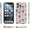 image:imageCasely iPhone 17 Pro Max Case  Marina Lines  Tiny Pinstripe  Compatible with MagSafe  Classic Ultra Thin DesignAmerican Girlie  Red White  Blue Bows