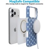 image:imageCasely iPhone 17 Pro Max Case  Marina Lines  Tiny Pinstripe  Compatible with MagSafe  Classic Ultra Thin DesignCoastal Blues  Denim Stars