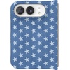 image:imageCasely iPhone 17 Pro Max Case  Marina Lines  Tiny Pinstripe  Compatible with MagSafe  Classic Ultra Thin DesignCoastal Blues  Denim Stars