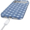 image:imageCasely iPhone 17 Pro Max Case  Marina Lines  Tiny Pinstripe  Compatible with MagSafe  Classic Ultra Thin DesignCoastal Blues  Denim Stars