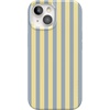 image:imageCasely iPhone 17 Pro Max Case  Marina Lines  Tiny Pinstripe  Compatible with MagSafe  Classic Ultra Thin DesignCoastline Stripes  Blue  Yellow