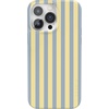 image:imageCasely iPhone 17 Pro Max Case  Marina Lines  Tiny Pinstripe  Compatible with MagSafe  Classic Ultra Thin DesignCoastline Stripes  Blue  Yellow