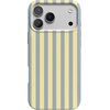 image:imageCasely iPhone 17 Pro Max Case  Marina Lines  Tiny Pinstripe  Compatible with MagSafe  Classic Ultra Thin DesignCoastline Stripes  Blue  Yellow