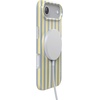 image:imageCasely iPhone 17 Pro Max Case  Marina Lines  Tiny Pinstripe  Compatible with MagSafe  Classic Ultra Thin DesignCoastline Stripes  Blue  Yellow