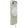 image:imageCasely iPhone 17 Pro Max Case  Marina Lines  Tiny Pinstripe  Compatible with MagSafe  Classic Ultra Thin DesignCoastline Stripes  Blue  Yellow
