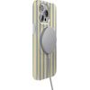 image:imageCasely iPhone 17 Pro Max Case  Marina Lines  Tiny Pinstripe  Compatible with MagSafe  Classic Ultra Thin DesignCoastline Stripes  Blue  Yellow