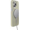 image:imageCasely iPhone 17 Pro Max Case  Marina Lines  Tiny Pinstripe  Compatible with MagSafe  Classic Ultra Thin DesignCoastline Stripes  Blue  Yellow