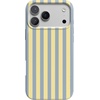 image:imageCasely iPhone 17 Pro Max Case  Marina Lines  Tiny Pinstripe  Compatible with MagSafe  Classic Ultra Thin DesignCoastline Stripes  Blue  Yellow