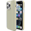 image:imageCasely iPhone 17 Pro Max Case  Marina Lines  Tiny Pinstripe  Compatible with MagSafe  Classic Ultra Thin DesignCoastline Stripes  Blue  Yellow