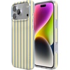 image:imageCasely iPhone 17 Pro Max Case  Marina Lines  Tiny Pinstripe  Compatible with MagSafe  Classic Ultra Thin DesignCoastline Stripes  Blue  Yellow