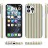 image:imageCasely iPhone 17 Pro Max Case  Marina Lines  Tiny Pinstripe  Compatible with MagSafe  Classic Ultra Thin DesignCoastline Stripes  Blue  Yellow