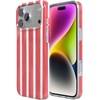 image:imageCasely iPhone 17 Pro Max Case  Marina Lines  Tiny Pinstripe  Compatible with MagSafe  Classic Ultra Thin DesignEast Coast Summer  Red Stripes