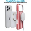 image:imageCasely iPhone 17 Pro Max Case  Marina Lines  Tiny Pinstripe  Compatible with MagSafe  Classic Ultra Thin DesignEast Coast Summer  Red Stripes