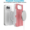 image:imageCasely iPhone 17 Pro Max Case  Marina Lines  Tiny Pinstripe  Compatible with MagSafe  Classic Ultra Thin DesignEast Coast Summer  Red Stripes