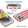 image:imageCasely iPhone 17 Pro Max Case  Marina Lines  Tiny Pinstripe  Compatible with MagSafe  Classic Ultra Thin DesignEast Coast Summer  Red Stripes