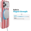image:imageCasely iPhone 17 Pro Max Case  Marina Lines  Tiny Pinstripe  Compatible with MagSafe  Classic Ultra Thin DesignEast Coast Summer  Red Stripes