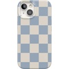 image:imageCasely iPhone 17 Pro Max Case  Marina Lines  Tiny Pinstripe  Compatible with MagSafe  Classic Ultra Thin DesignFit Check  Light Blue Checkerboard
