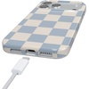 image:imageCasely iPhone 17 Pro Max Case  Marina Lines  Tiny Pinstripe  Compatible with MagSafe  Classic Ultra Thin DesignFit Check  Light Blue Checkerboard