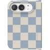image:imageCasely iPhone 17 Pro Max Case  Marina Lines  Tiny Pinstripe  Compatible with MagSafe  Classic Ultra Thin DesignFit Check  Light Blue Checkerboard