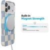image:imageCasely iPhone 17 Pro Max Case  Marina Lines  Tiny Pinstripe  Compatible with MagSafe  Classic Ultra Thin DesignFit Check  Light Blue Checkerboard
