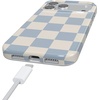 image:imageCasely iPhone 17 Pro Max Case  Marina Lines  Tiny Pinstripe  Compatible with MagSafe  Classic Ultra Thin DesignFit Check  Light Blue Checkerboard