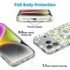 image:imageCasely iPhone 17 Pro Max Case  Marina Lines  Tiny Pinstripe  Compatible with MagSafe  Classic Ultra Thin DesignGarden Breeze  Seaside Vines