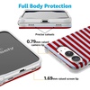image:imageCasely iPhone 17 Pro Max Case  Marina Lines  Tiny Pinstripe  Compatible with MagSafe  Classic Ultra Thin DesignHarbor Stripe  Dockside
