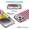 image:imageCasely iPhone 17 Pro Max Case  Marina Lines  Tiny Pinstripe  Compatible with MagSafe  Classic Ultra Thin DesignHarbor Stripe  Dockside