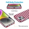 image:imageCasely iPhone 17 Pro Max Case  Marina Lines  Tiny Pinstripe  Compatible with MagSafe  Classic Ultra Thin DesignHarbor Stripe  Dockside