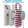 image:imageCasely iPhone 17 Pro Max Case  Marina Lines  Tiny Pinstripe  Compatible with MagSafe  Classic Ultra Thin DesignHarbor Stripe  Dockside