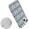 image:imageCasely iPhone 17 Pro Max Case  Marina Lines  Tiny Pinstripe  Compatible with MagSafe  Classic Ultra Thin DesignSeahorse Drift  Coastal Blues