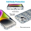 image:imageCasely iPhone 17 Pro Max Case  Marina Lines  Tiny Pinstripe  Compatible with MagSafe  Classic Ultra Thin DesignSeahorse Drift  Coastal Blues