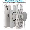 image:imageCasely iPhone 17 Pro Max Case  Marina Lines  Tiny Pinstripe  Compatible with MagSafe  Classic Ultra Thin DesignSeaside Stitch  Vintage Roses