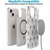 image:imageCasely iPhone 17 Pro Max Case  Marina Lines  Tiny Pinstripe  Compatible with MagSafe  Classic Ultra Thin DesignSeaside Stitch  Vintage Roses