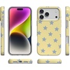 image:imageCasely iPhone 17 Pro Max Case  Marina Lines  Tiny Pinstripe  Compatible with MagSafe  Classic Ultra Thin DesignShine Bright  Butter Yellow Stars