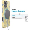 image:imageCasely iPhone 17 Pro Max Case  Marina Lines  Tiny Pinstripe  Compatible with MagSafe  Classic Ultra Thin DesignShine Bright  Butter Yellow Stars