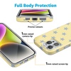 image:imageCasely iPhone 17 Pro Max Case  Marina Lines  Tiny Pinstripe  Compatible with MagSafe  Classic Ultra Thin DesignShine Bright  Butter Yellow Stars