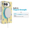 image:imageCasely iPhone 17 Pro Max Case  Marina Lines  Tiny Pinstripe  Compatible with MagSafe  Classic Ultra Thin DesignShine Bright  Butter Yellow Stars