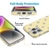 image:imageCasely iPhone 17 Pro Max Case  Marina Lines  Tiny Pinstripe  Compatible with MagSafe  Classic Ultra Thin DesignShine Bright  Butter Yellow Stars