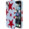 image:imageCasely iPhone 17 Pro Max Case  Marina Lines  Tiny Pinstripe  Compatible with MagSafe  Classic Ultra Thin DesignStars Align  Blue  Red Stars