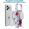 image:imageCasely iPhone 17 Pro Max Case  Marina Lines  Tiny Pinstripe  Compatible with MagSafe  Classic Ultra Thin DesignStars Align  Blue  Red Stars