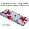 image:imageCasely iPhone 17 Pro Max Case  Marina Lines  Tiny Pinstripe  Compatible with MagSafe  Classic Ultra Thin DesignStars Align  Blue  Red Stars