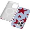 image:imageCasely iPhone 17 Pro Max Case  Marina Lines  Tiny Pinstripe  Compatible with MagSafe  Classic Ultra Thin DesignStars Align  Blue  Red Stars