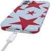 image:imageCasely iPhone 17 Pro Max Case  Marina Lines  Tiny Pinstripe  Compatible with MagSafe  Classic Ultra Thin DesignStars Align  Blue  Red Stars