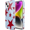 image:imageCasely iPhone 17 Pro Max Case  Marina Lines  Tiny Pinstripe  Compatible with MagSafe  Classic Ultra Thin DesignStars Align  Blue  Red Stars