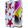 image:imageCasely iPhone 17 Pro Max Case  Marina Lines  Tiny Pinstripe  Compatible with MagSafe  Classic Ultra Thin DesignStars Align  Blue  Red Stars