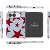 image:imageCasely iPhone 17 Pro Max Case  Marina Lines  Tiny Pinstripe  Compatible with MagSafe  Classic Ultra Thin DesignStars Align  Blue  Red Stars