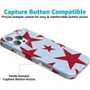 image:imageCasely iPhone 17 Pro Max Case  Marina Lines  Tiny Pinstripe  Compatible with MagSafe  Classic Ultra Thin DesignStars Align  Blue  Red Stars
